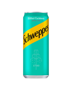 SCHWEPPES BITTER LEMON CAN 330 ML