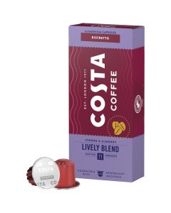 Costa Lively Blend Ristretto Pkg 1x10  5.7g