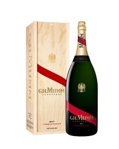 G.H. Mumm Cordon Rouge 12% Mathusalem (Wooden Case) 6L