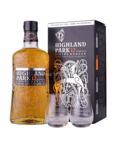 Highland Park Whisky 12Y 40% NRG 1x 700ml + PAHAR