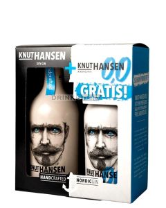 Knut Hansen 42% 0.5L + Gin Knut Hansen 0% Alcool 0.5L Gratis